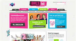 Desktop Screenshot of girls1st.se